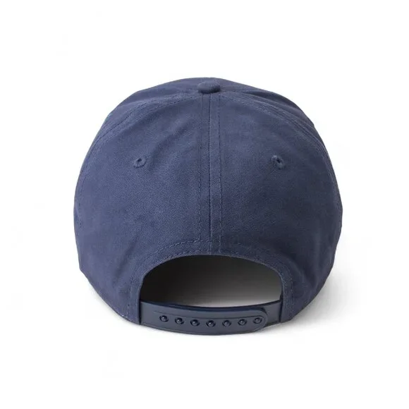 Coors Cappy Navy Blue Hunting/Fishing Rope Hat Duck Print Snapback - Picture 5 of 5